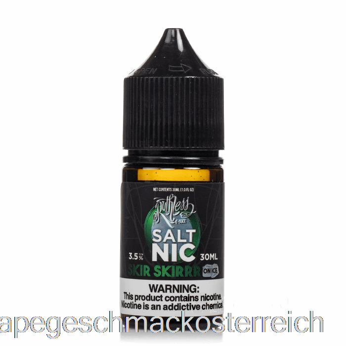 Skir Skirr Auf Eis – Rücksichtsloses Salz – 30 Ml, 35 Mg Vape-Geschmack